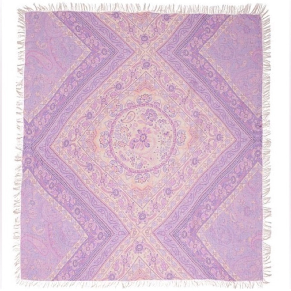 Spell Farrah Head Scarf in Lilac - Picture 2 of 12